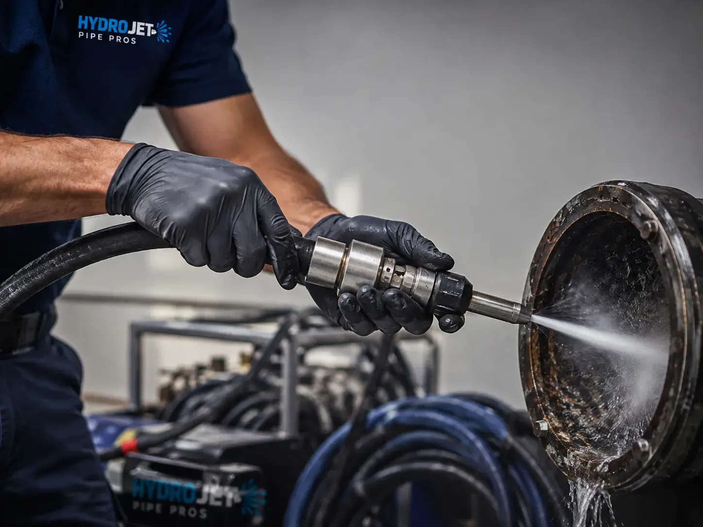 Hydro Jet Pipe Descaling in Evansville, AR